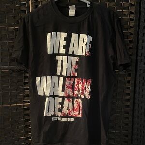 Black Walking Dead Graphic T-Shirt